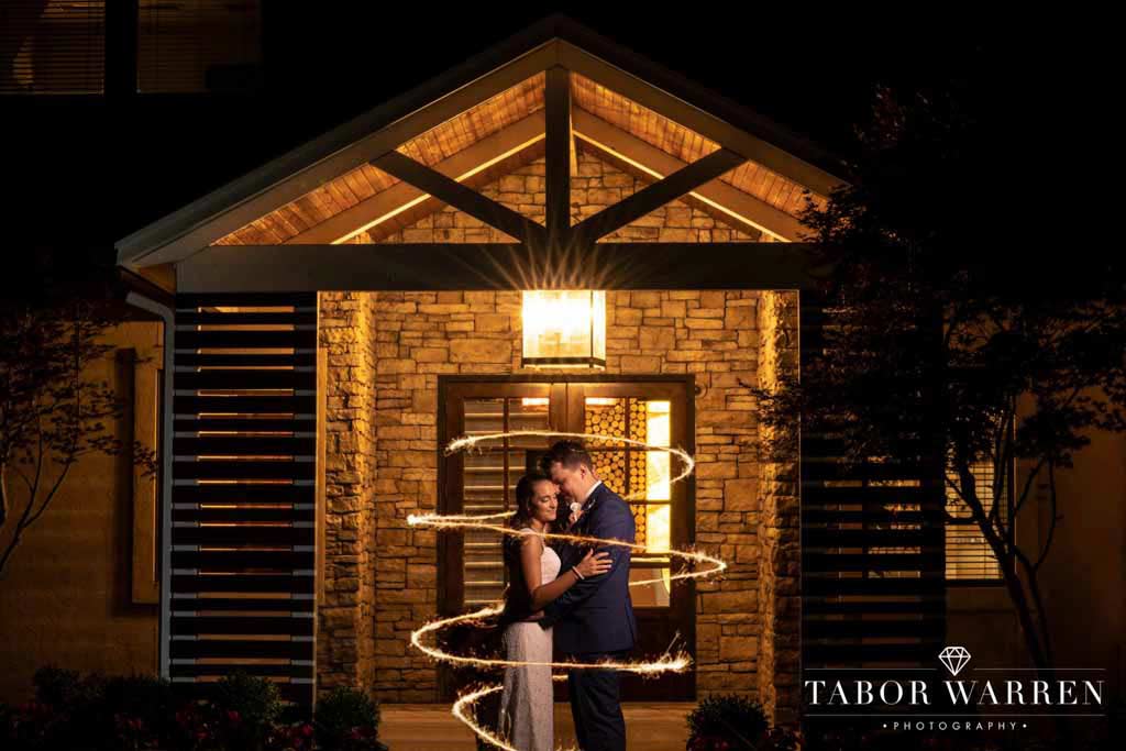 Tulsa Wedding Venues  When You Can't Use Sparklers as your Wedding Send-off